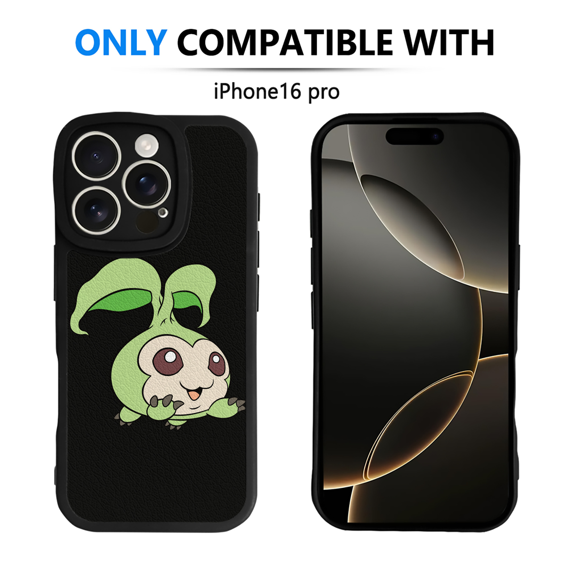 （画像用） Digimon デジタルモンスター/デジモン 【iPhone 16シリーズ対応】シリコンスマホケース（レザー調） 材質：シリコン